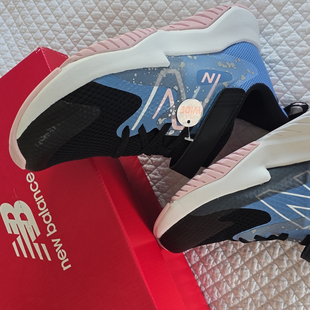 New Balance Rave Run V2 Bungee Lace With Top Strap Wide Shoes - Picture 4 of 12